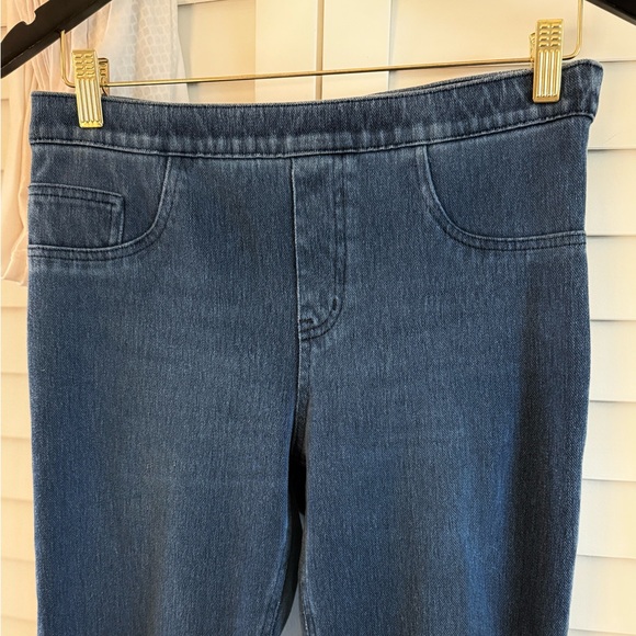 💙 SPANX Women's Jean-ish Ankle Legging Jegging Jeans in Medium Blue Size Medium - Picture 4 of 8